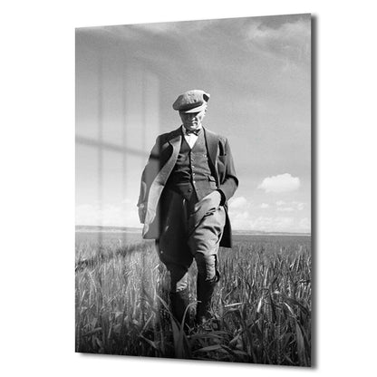 DEKORATİF DİKEY CAM TABLO - TT3496