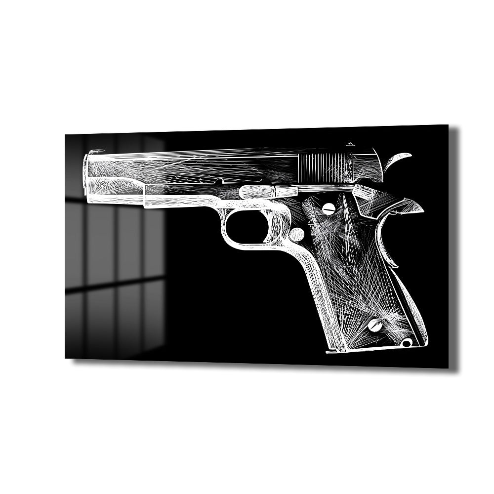 DEKORATİF YATAY CAM TABLO - TT3210