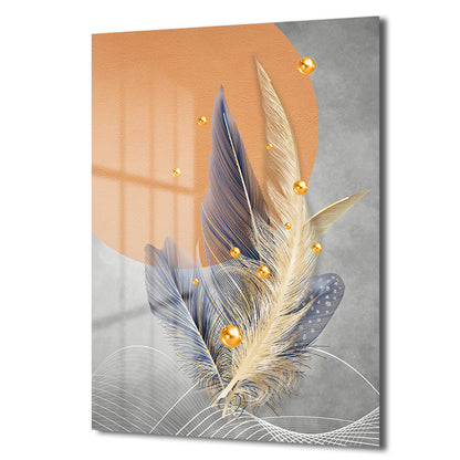 DEKORATİF DİKEY CAM TABLO - TT3499