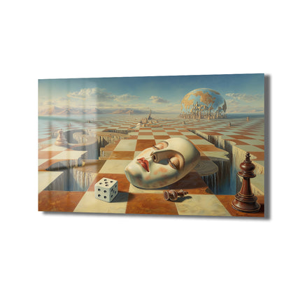 DEKORATİF YATAY CAM TABLO - TT3219