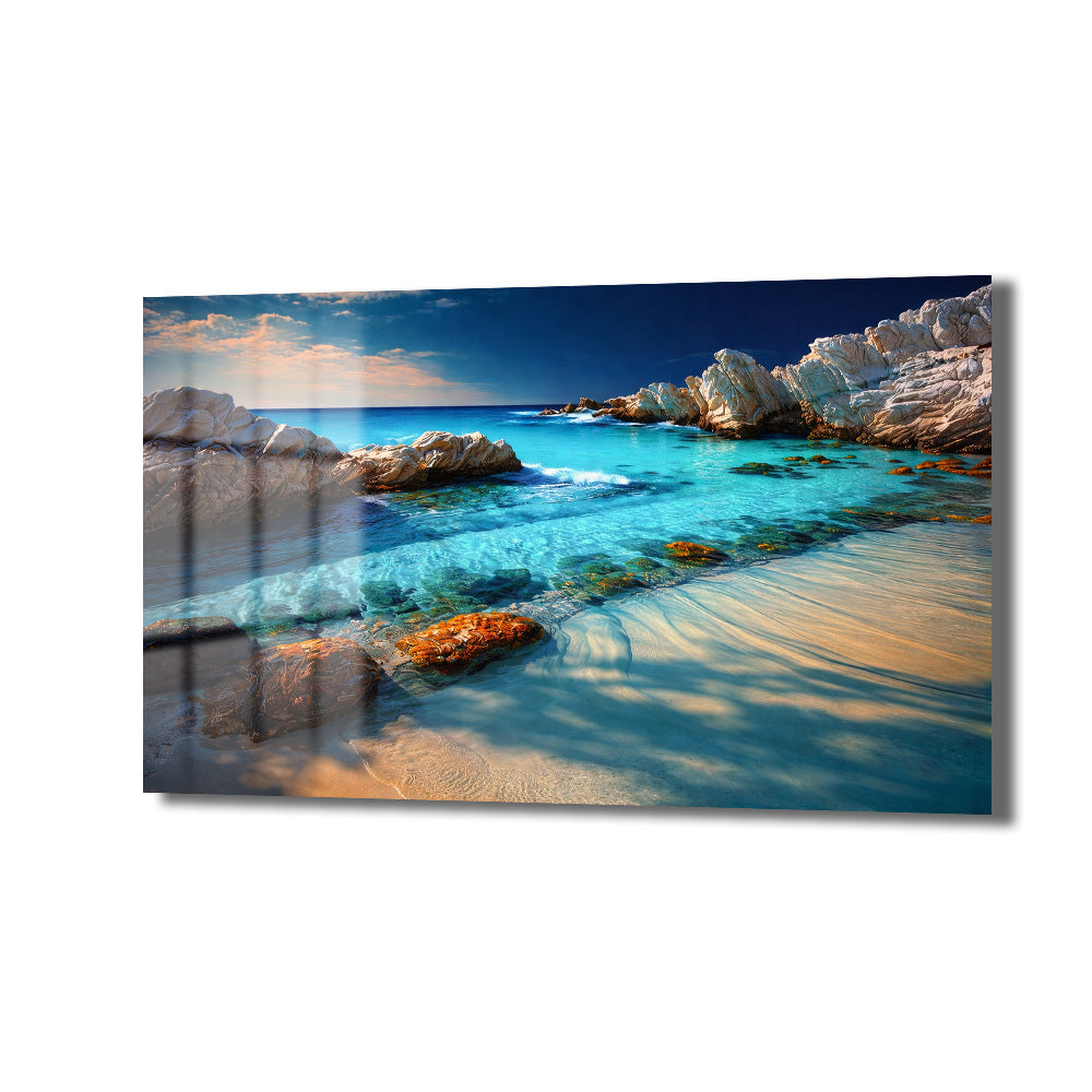 DEKORATİF YATAY CAM TABLO - TT3224