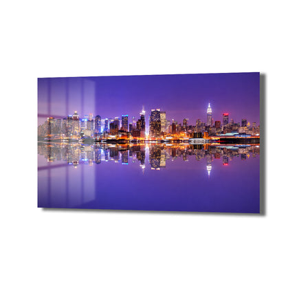 DEKORATİF YATAY CAM TABLO - TT3228