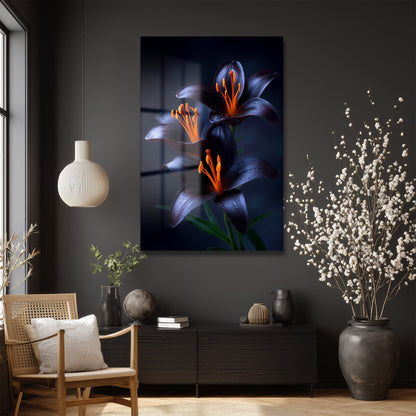 DEKORATİF DİKEY CAM TABLO - TT3478