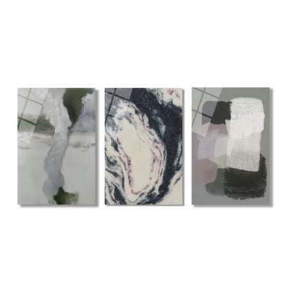 ÜÇLÜ DİKEY CAM TABLO SETİ - TT4132