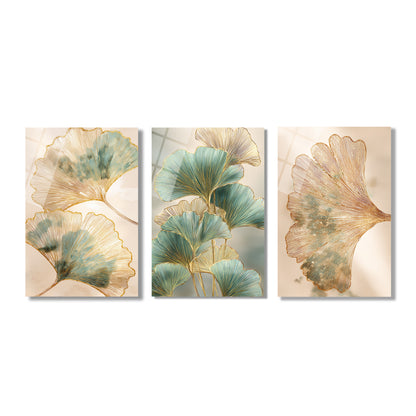 ÜÇLÜ DİKEY CAM TABLO SETİ - TT4149