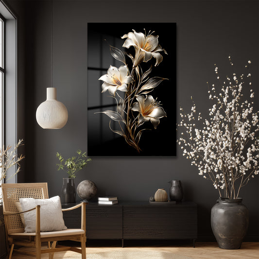 DEKORATİF DİKEY CAM TABLO - TT3410