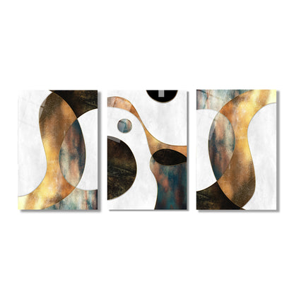 ÜÇLÜ DİKEY CAM TABLO SETİ - TT4076