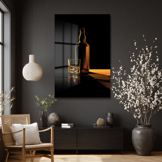 DEKORATİF DİKEY CAM TABLO - TT3353