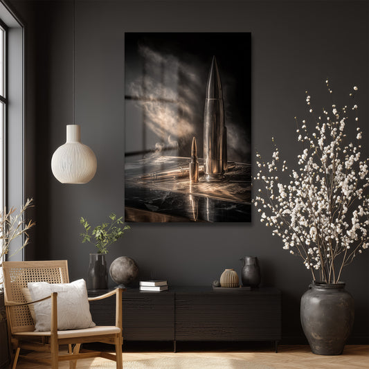 DEKORATİF DİKEY CAM TABLO - TT3299