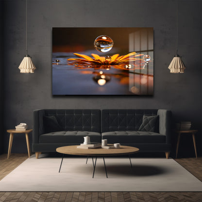DEKORATİF YATAY CAM TABLO - TT3124