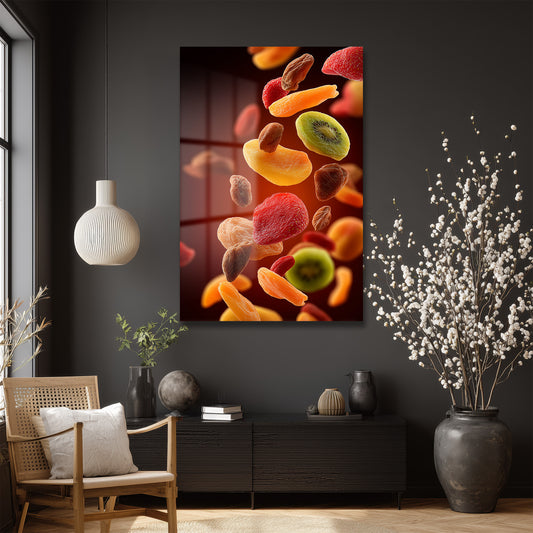 DEKORATİF DİKEY CAM TABLO - TT3291