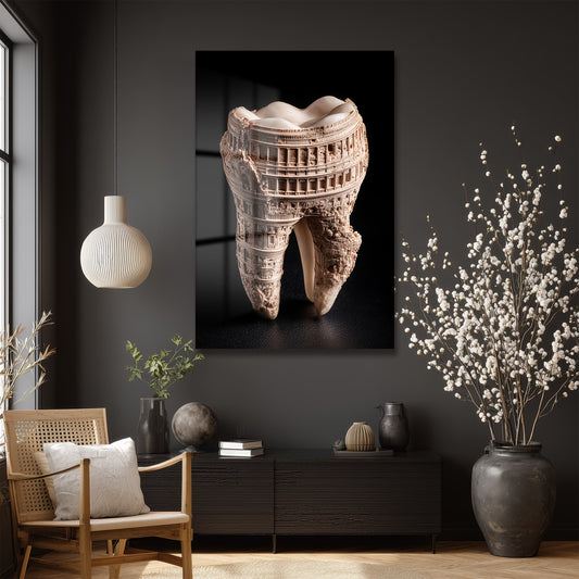 DEKORATİF DİKEY CAM TABLO - TT3417