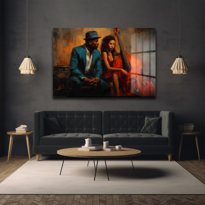 DEKORATİF YATAY CAM TABLO - TT3164