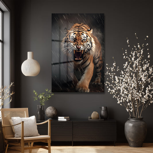 DEKORATİF DİKEY CAM TABLO - TT3495