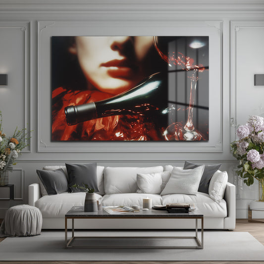 DEKORATİF YATAY CAM TABLO - TT3169