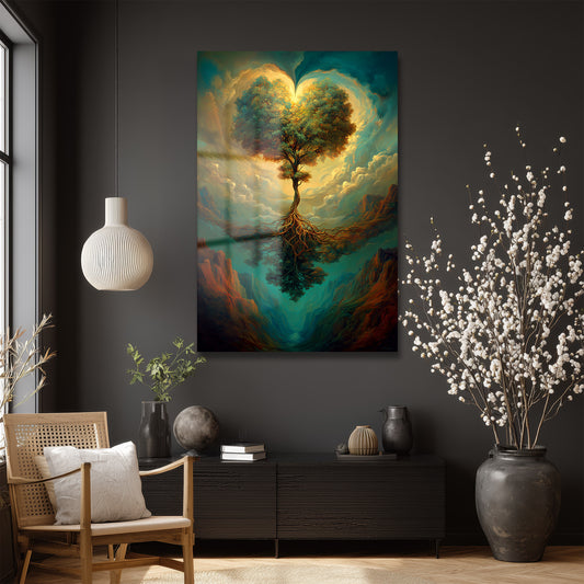 DEKORATİF DİKEY CAM TABLO - TT3300