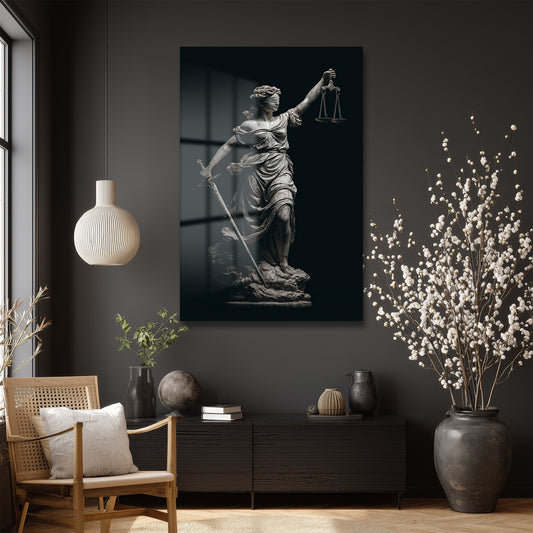 DEKORATİF DİKEY CAM TABLO - TT3432