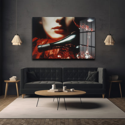 DEKORATİF YATAY CAM TABLO - TT3169