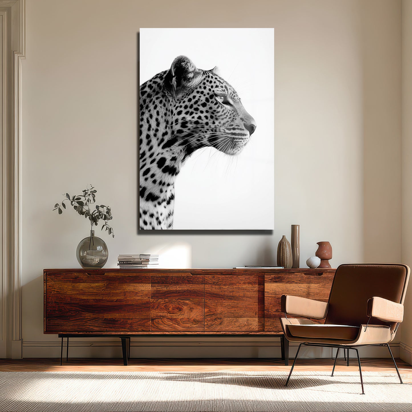 DEKORATİF DİKEY CAM TABLO - TT3428