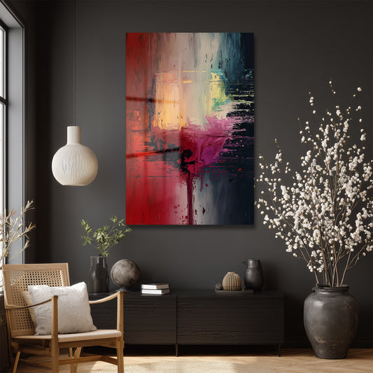 DEKORATİF DİKEY CAM TABLO - TT3301