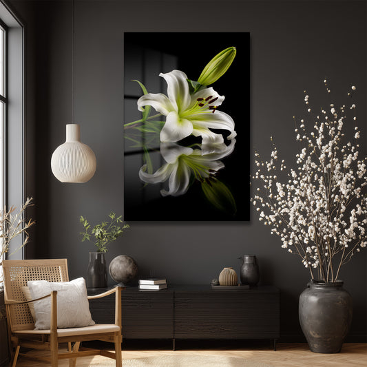 DEKORATİF DİKEY CAM TABLO - TT3433