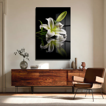 DEKORATİF DİKEY CAM TABLO - TT3433