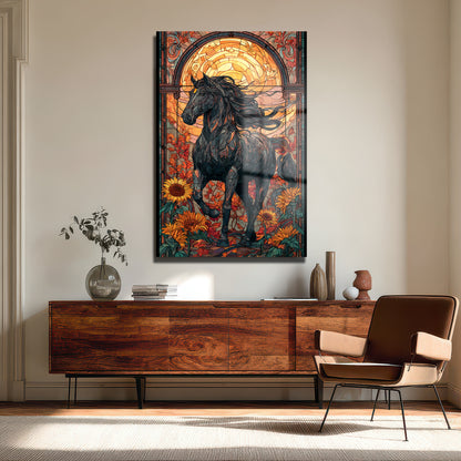 DEKORATİF DİKEY CAM TABLO - TT3434