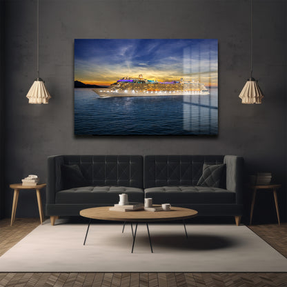 DEKORATİF YATAY CAM TABLO - TT3146