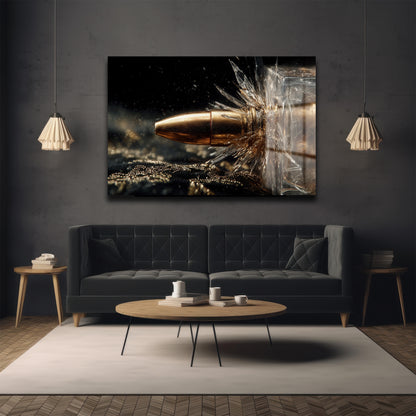 DEKORATİF YATAY CAM TABLO - TT3181