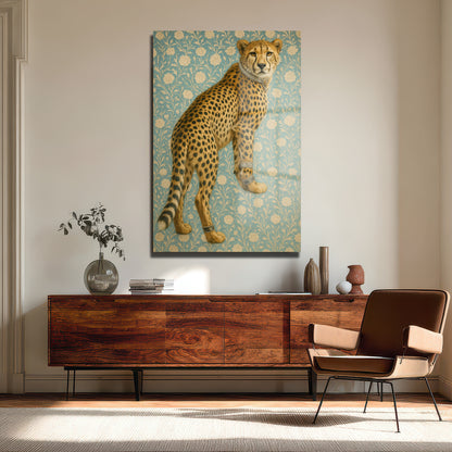 DEKORATİF DİKEY CAM TABLO - TT3368