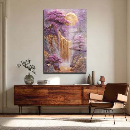 DEKORATİF DİKEY CAM TABLO - TT3441