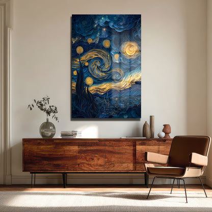 DEKORATİF DİKEY CAM TABLO - TT3371