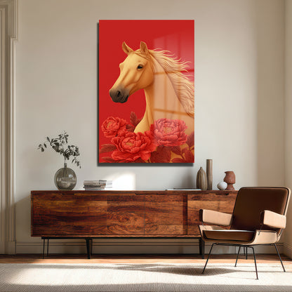 DEKORATİF DİKEY CAM TABLO - TT3446