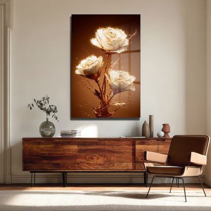 DEKORATİF DİKEY CAM TABLO - TT3376