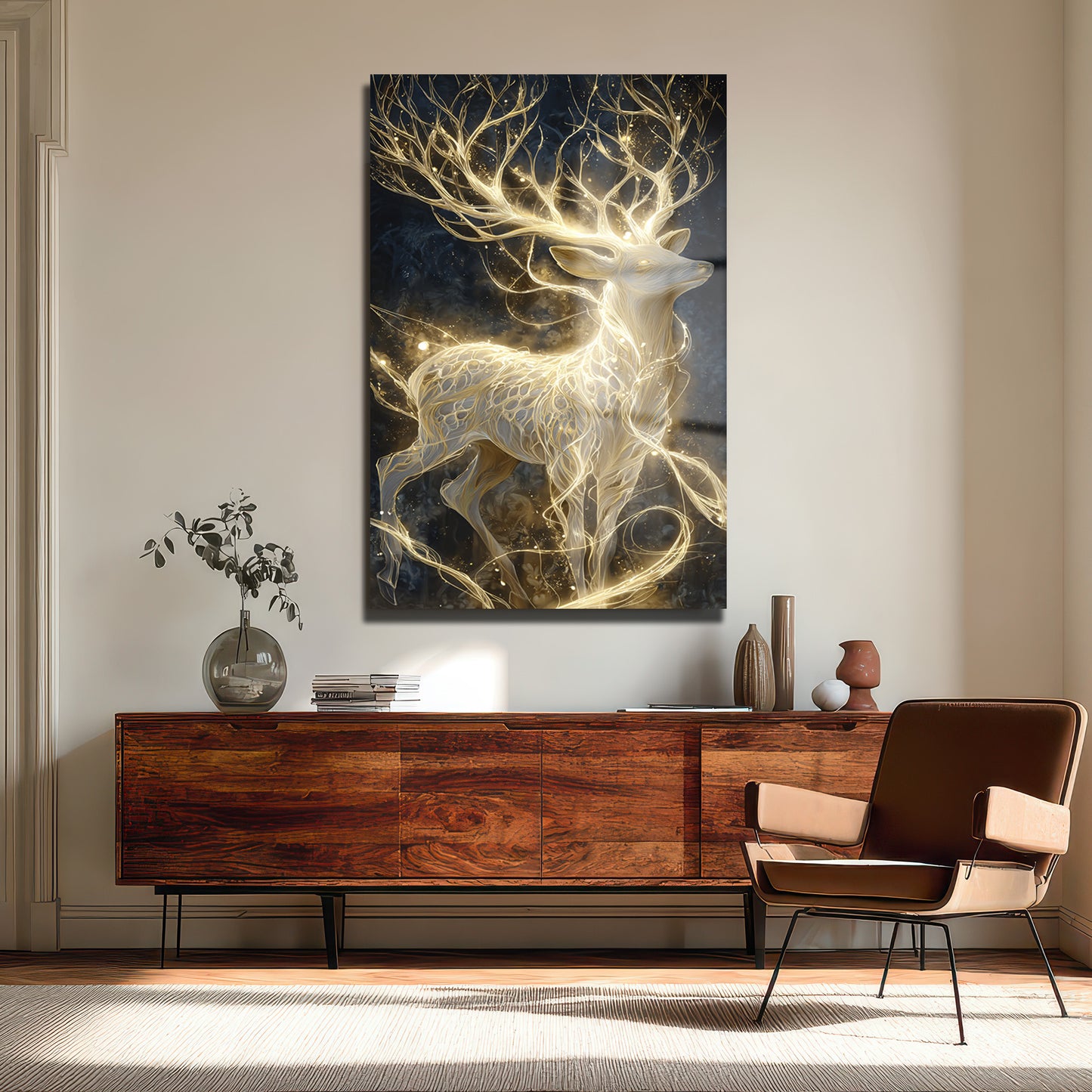 DEKORATİF DİKEY CAM TABLO - TT3378