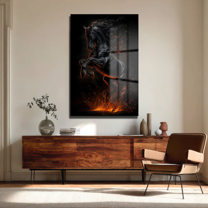 DEKORATİF DİKEY CAM TABLO - TT3331