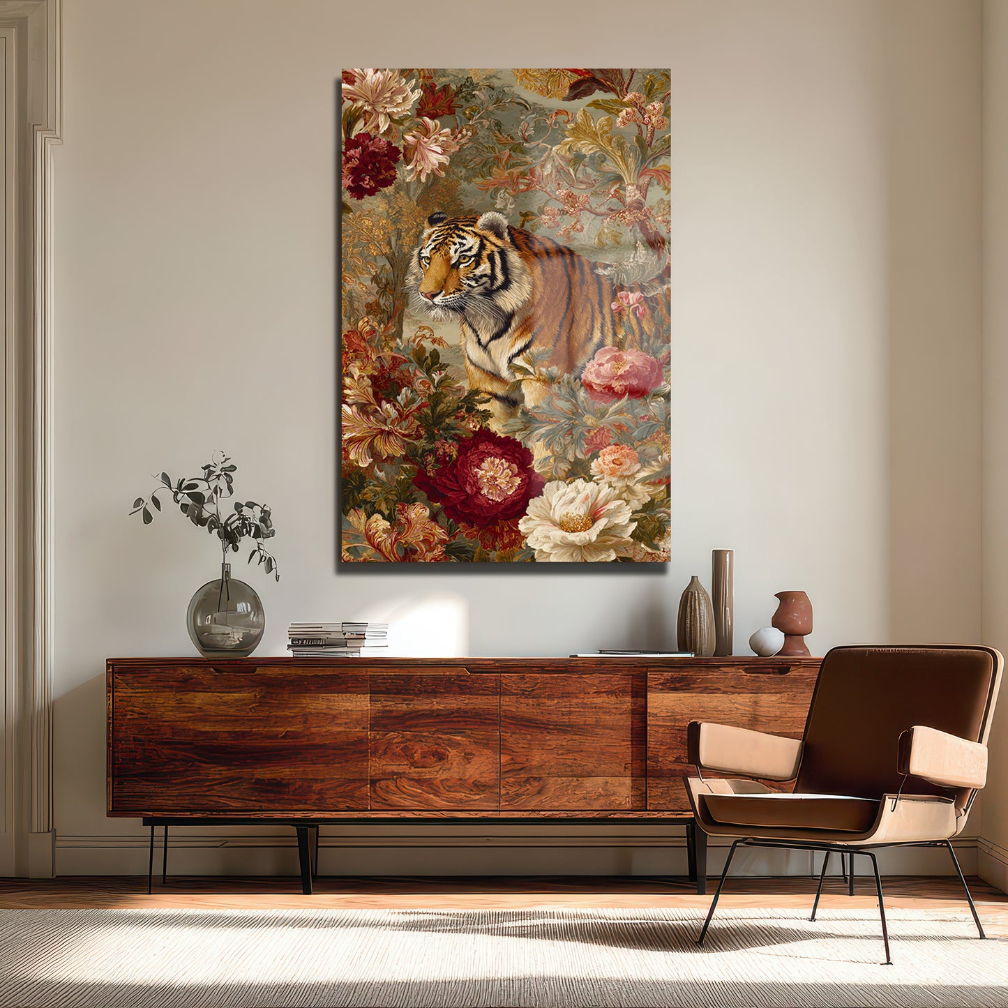 DEKORATİF DİKEY CAM TABLO - TT3450