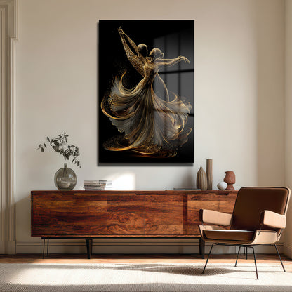 DEKORATİF DİKEY CAM TABLO - TT3332