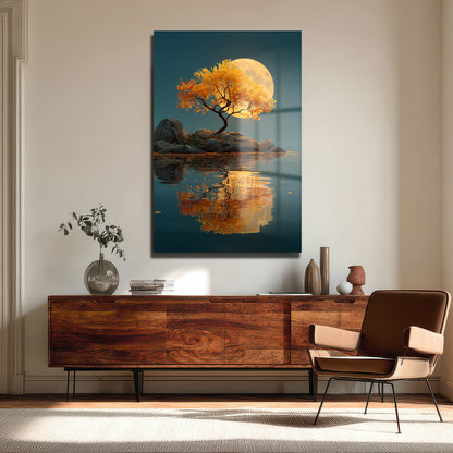 DEKORATİF DİKEY CAM TABLO - TT3380