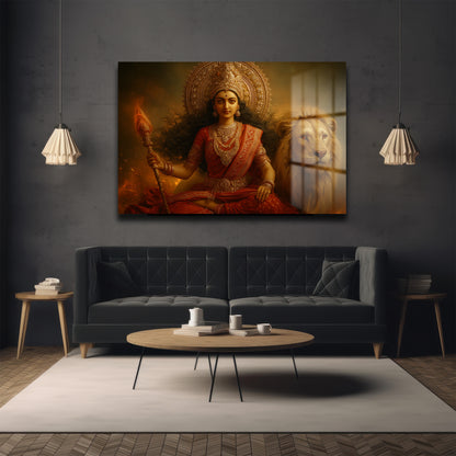 DEKORATİF YATAY CAM TABLO - TT3196