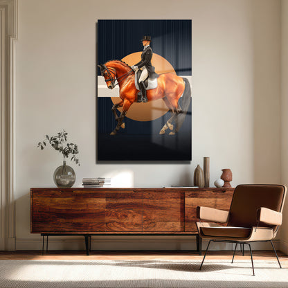 DEKORATİF DİKEY CAM TABLO - TT3452