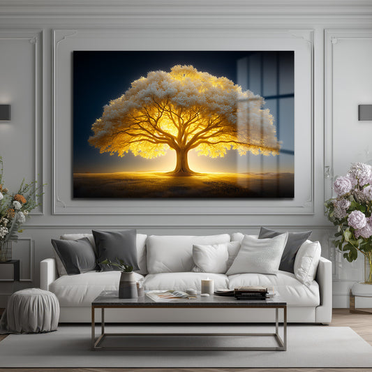 DEKORATİF YATAY CAM TABLO - TT3172