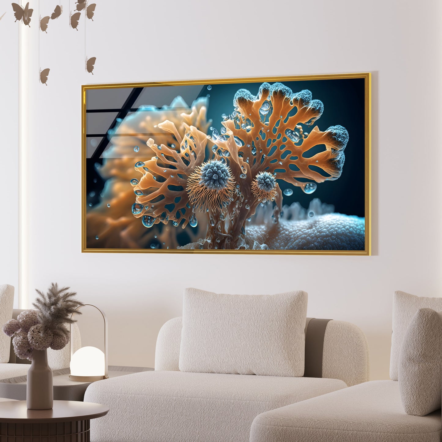 DEKORATİF YATAY CAM TABLO - CF0867