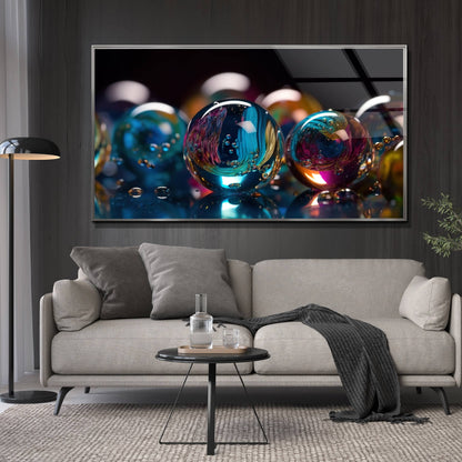 DEKORATİF YATAY CAM TABLO - CF0955