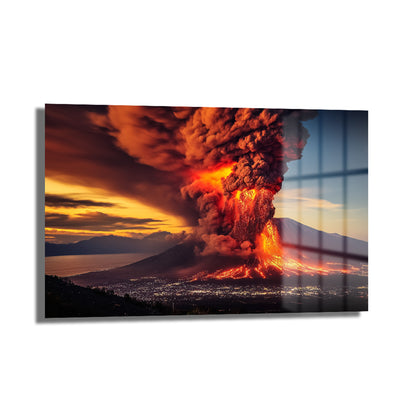 DEKORATİF YATAY CAM TABLO - TT2058