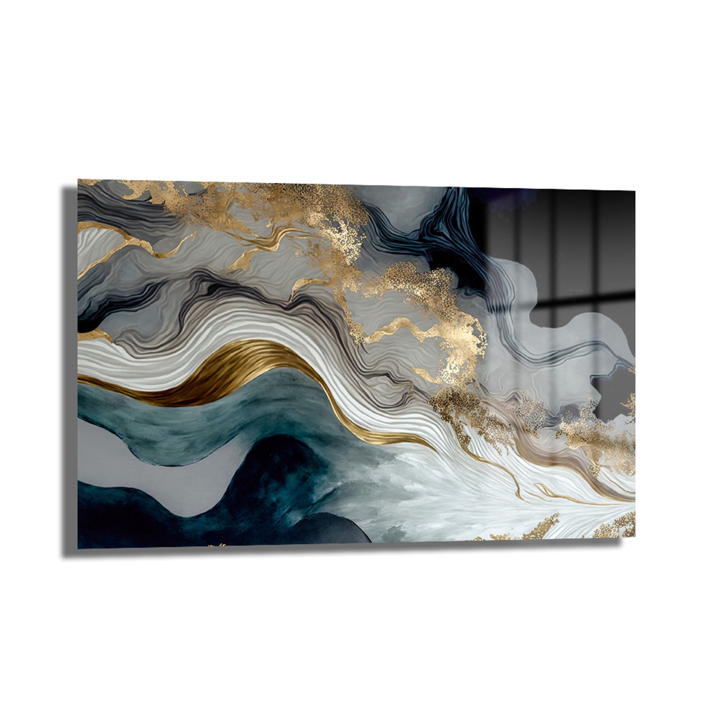 DEKORATİF YATAY CAM TABLO - TT2227