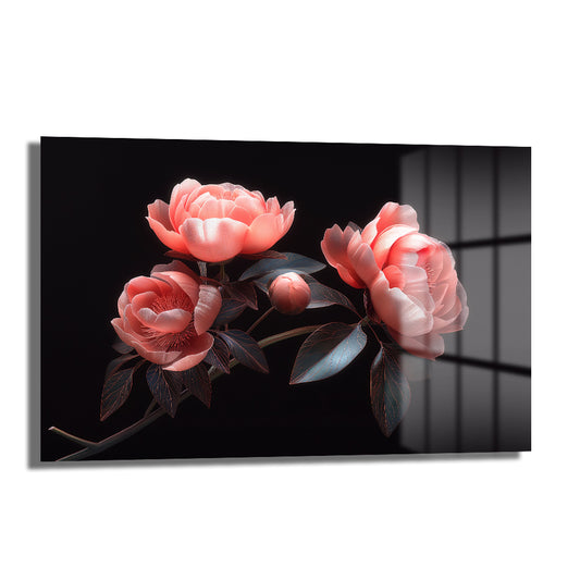 DEKORATİF YATAY CAM TABLO - TT1270