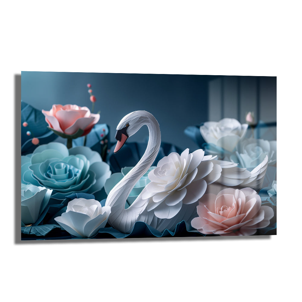 DEKORATİF YATAY CAM TABLO - TT1238
