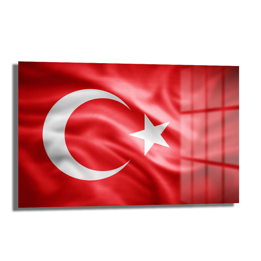 DEKORATİF YATAY CAM TABLO - TT0648