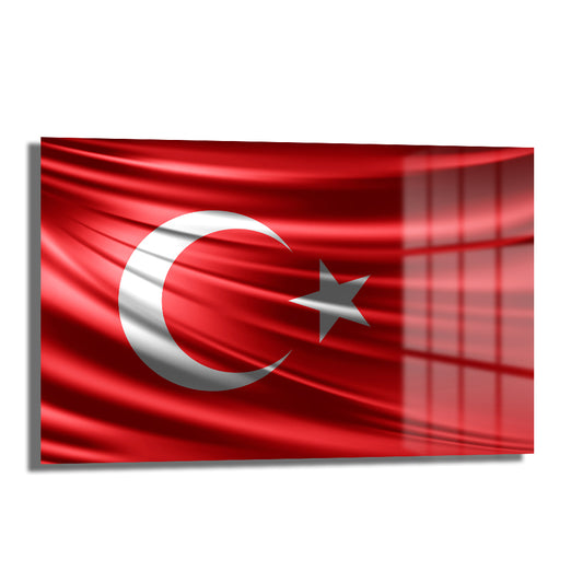 DEKORATİF YATAY CAM TABLO - TT0644